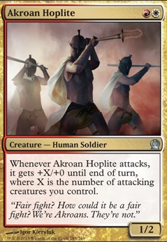 Featured card: Akroan Hoplite